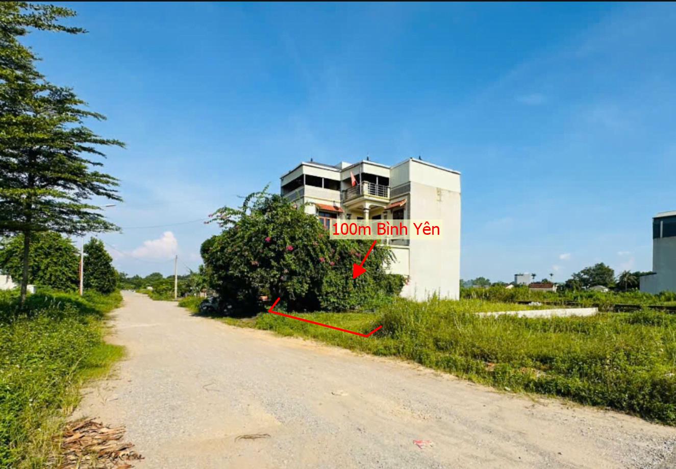Hình ảnh Bán Lô Đất 100m Tại Bình Yên Thạch Thất Bám Đường Bê Tông Ô Tô Vào Tận Đất Dân Cư Đông Đúc Thân Thiện Giá Đâu Tư