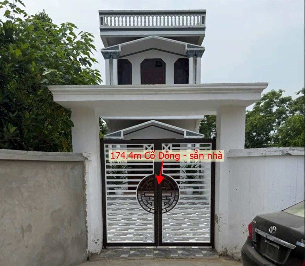 Hình ảnh Bán Lô Đất 174.4m Đã Sẵn Nhà 2 Tầng Tại Cổ Đông Sơn Tây Bám Đường Bê Tông Ô Tô Vào Tận Đất Dân Cư Đông Đúc Đầy Đủ Công Năng Chỉ Việc Xách Va Ly Tới Ở